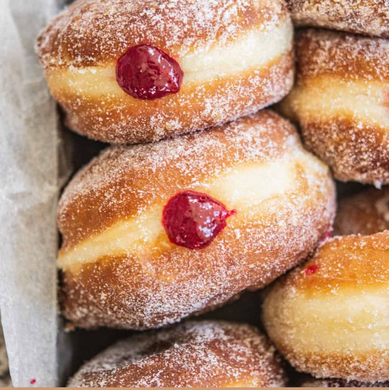 Raspberry Jelly Filled Doughnut