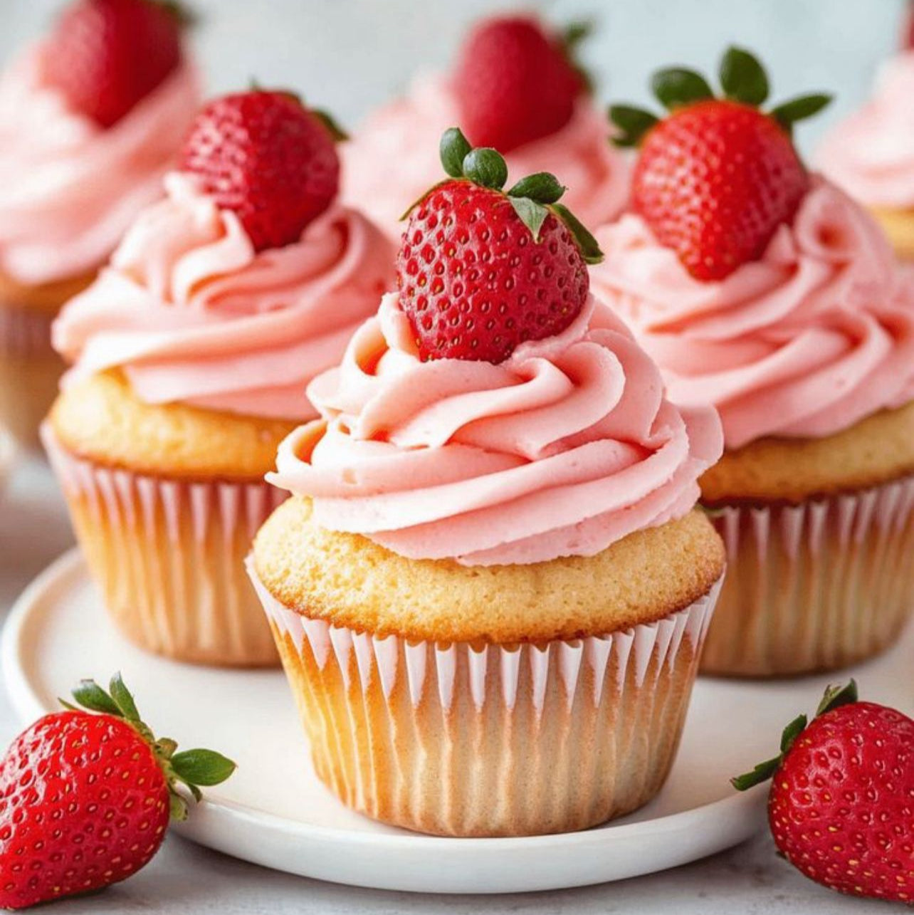 Strawberry Cupcake