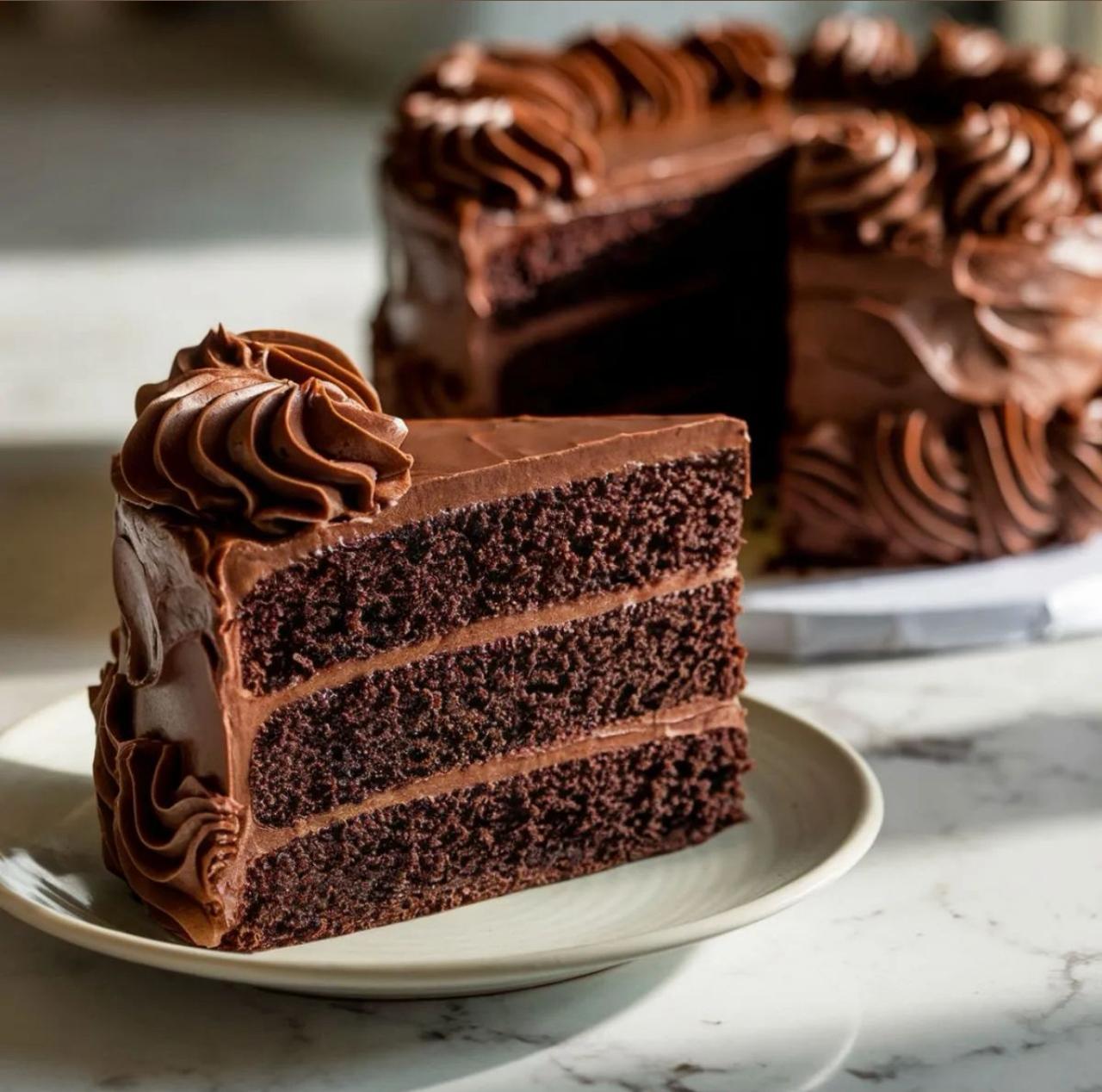 Chocolate Cake (Slice)