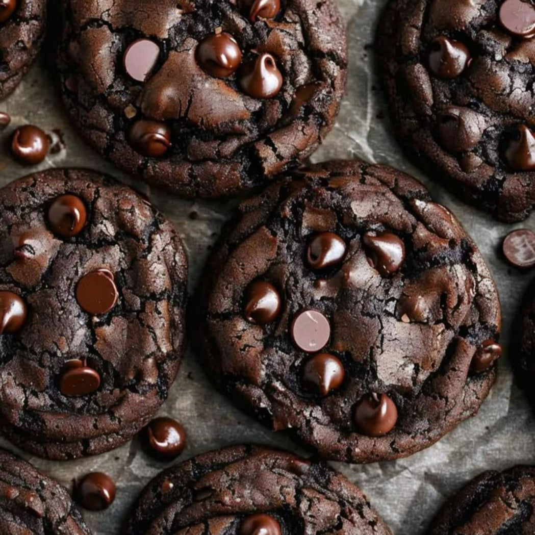 Double chocolate chip cookie