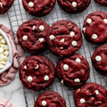 Red velvet Chocolate chip cookies